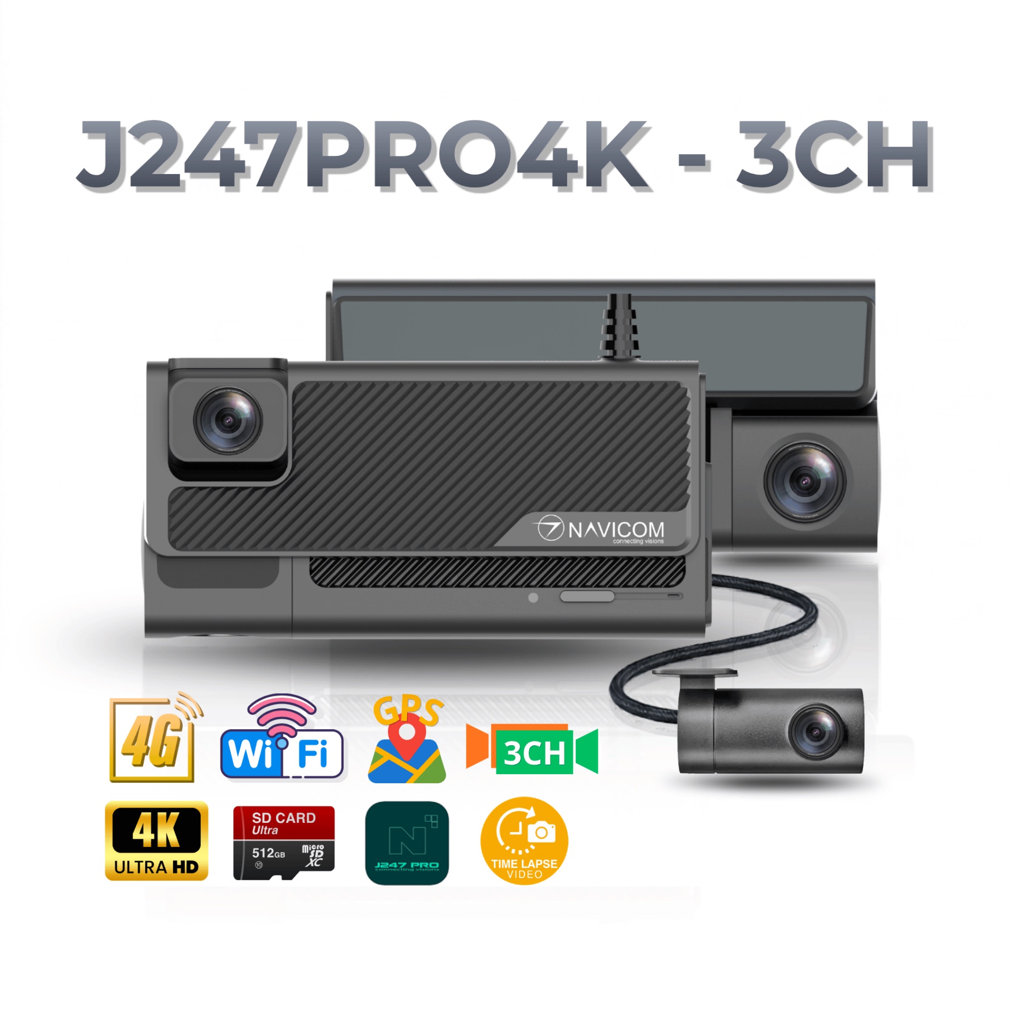 NAVICOM J247Pro4K-3CH, ảnh 2